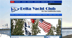 Desktop Screenshot of deltayachtclub.org