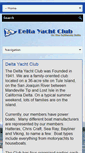 Mobile Screenshot of deltayachtclub.org